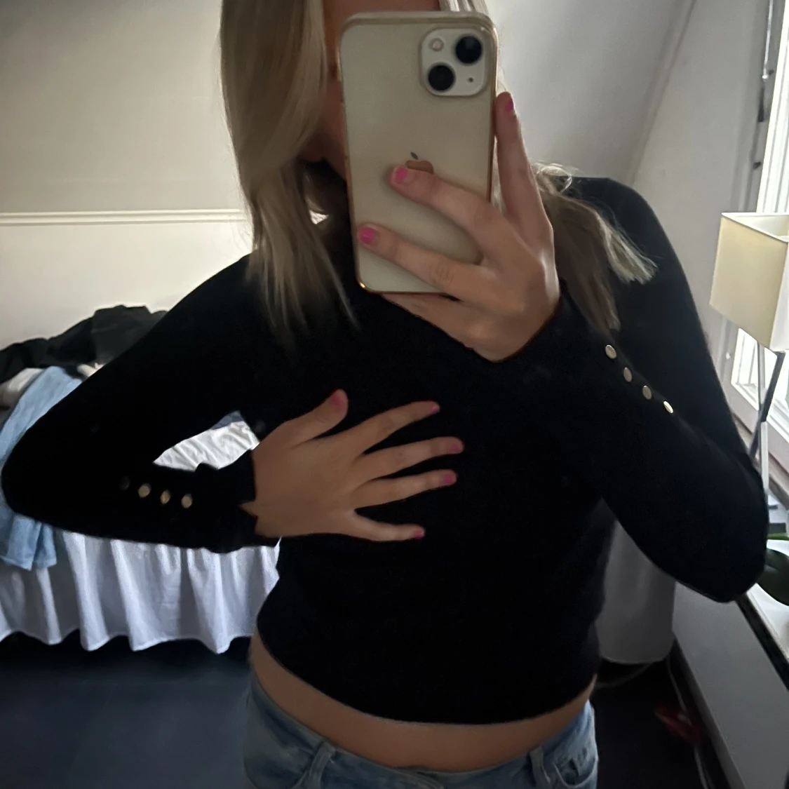 jättefin tröja från zara