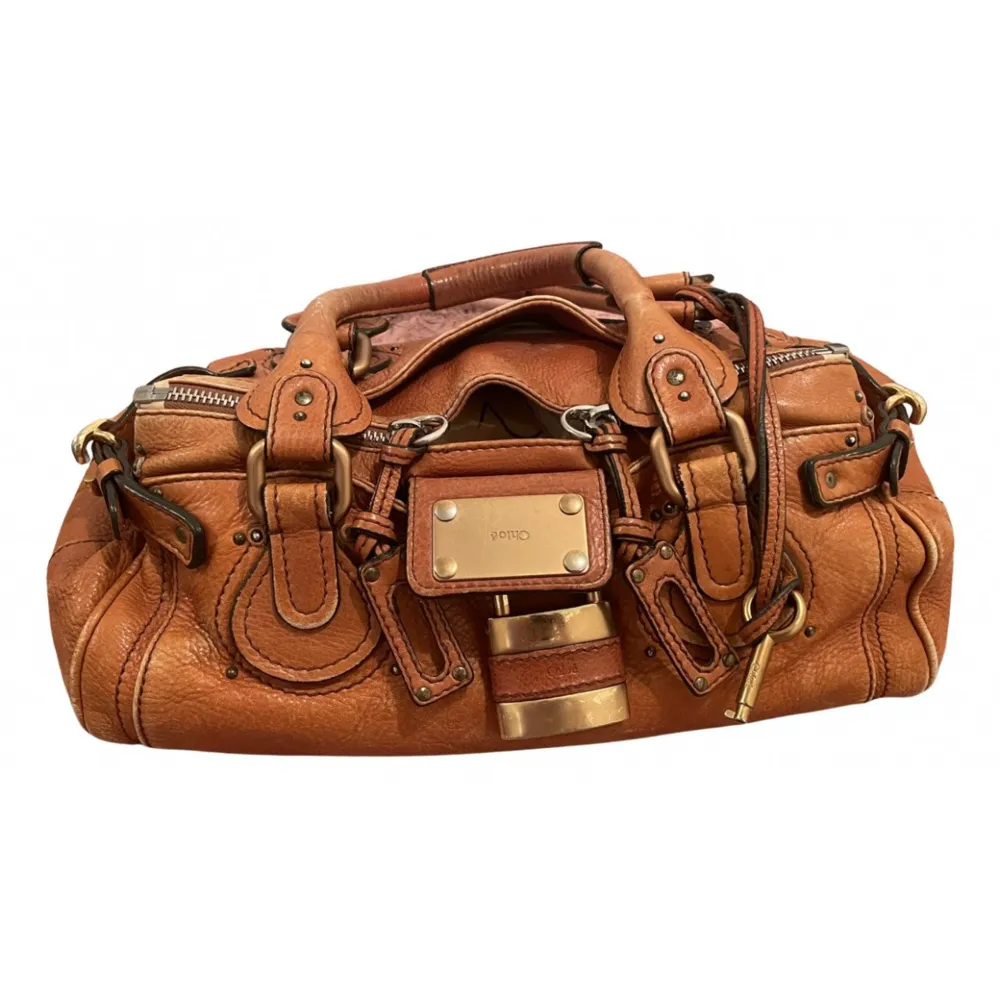 Chloe Paddington Leather handbag 🧡 Köpt från Vestiaire för 4000 kr men säljer nu för 2900!! Perfekt nu till våren😍. Väskor.