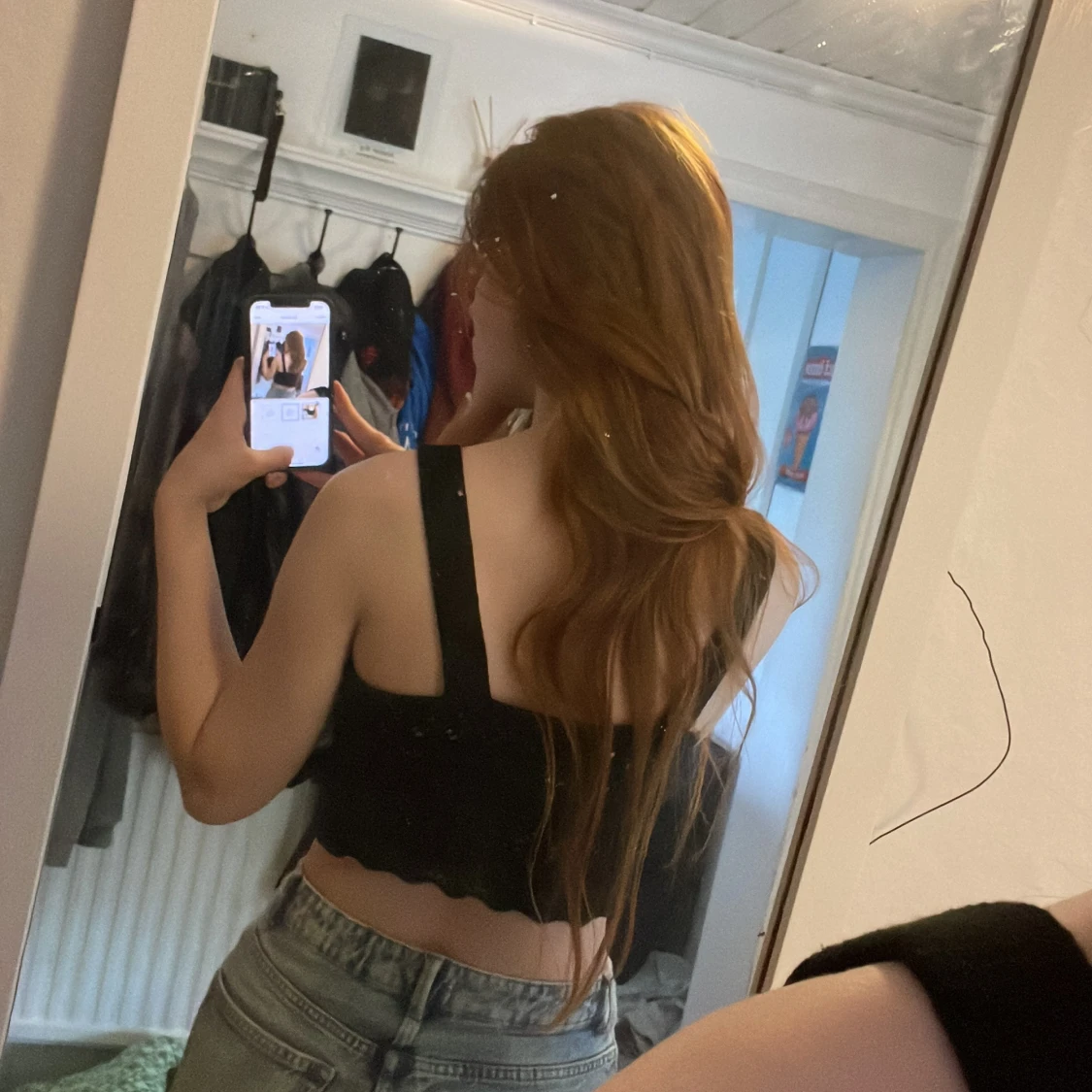 Linne stickat/virkat  - 90