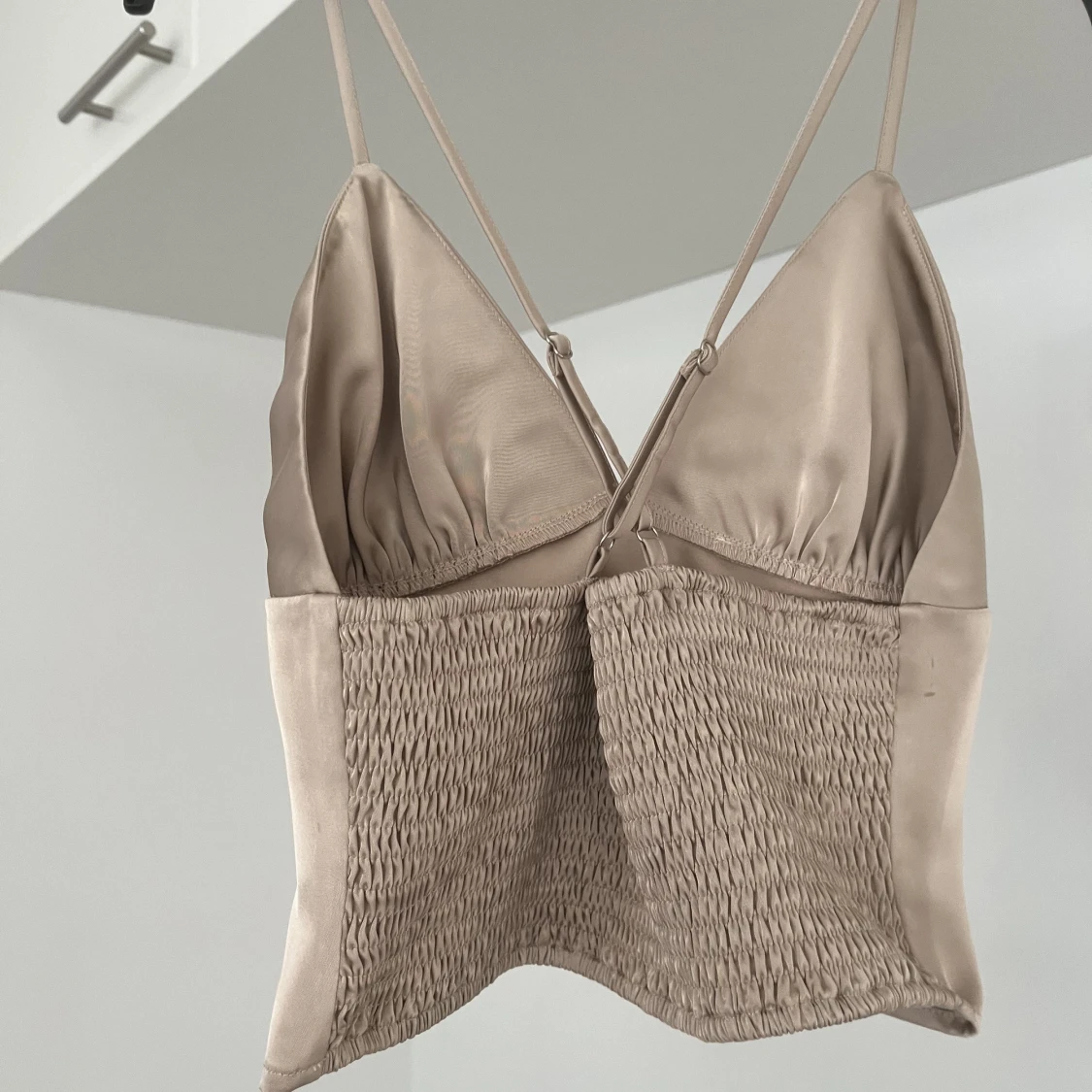 Champagnefärgad Topp NAKD - 90