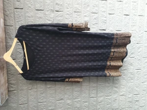 Tunika svart guld - Normal passform