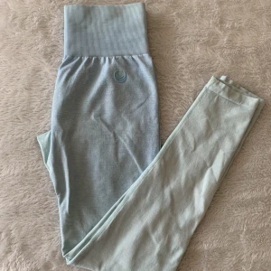 Lazuli label - Nyskick, en av det första leggingsen de släppte ut, limited edition, ljusblå ombré (hade sagt det är see through) tror det är storlek XS, rätt tajt o liten 