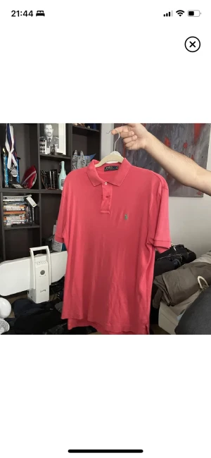 Hot pink polo tröja - polo tröja