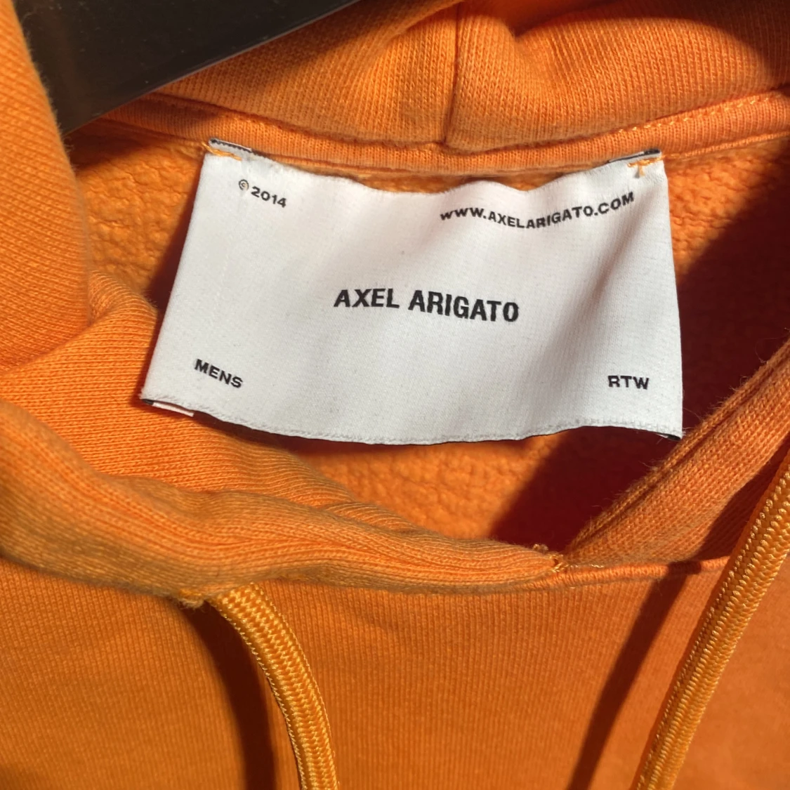 Orange Axel Arigato hoodie - 90