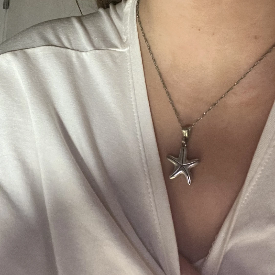 Silver Halsband - 90