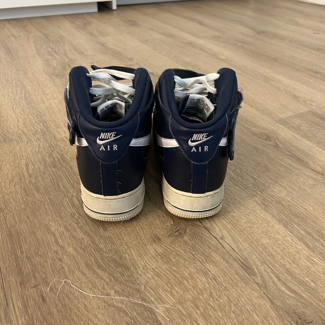 Nike Airforce 1 mörk blå HERR  - 91