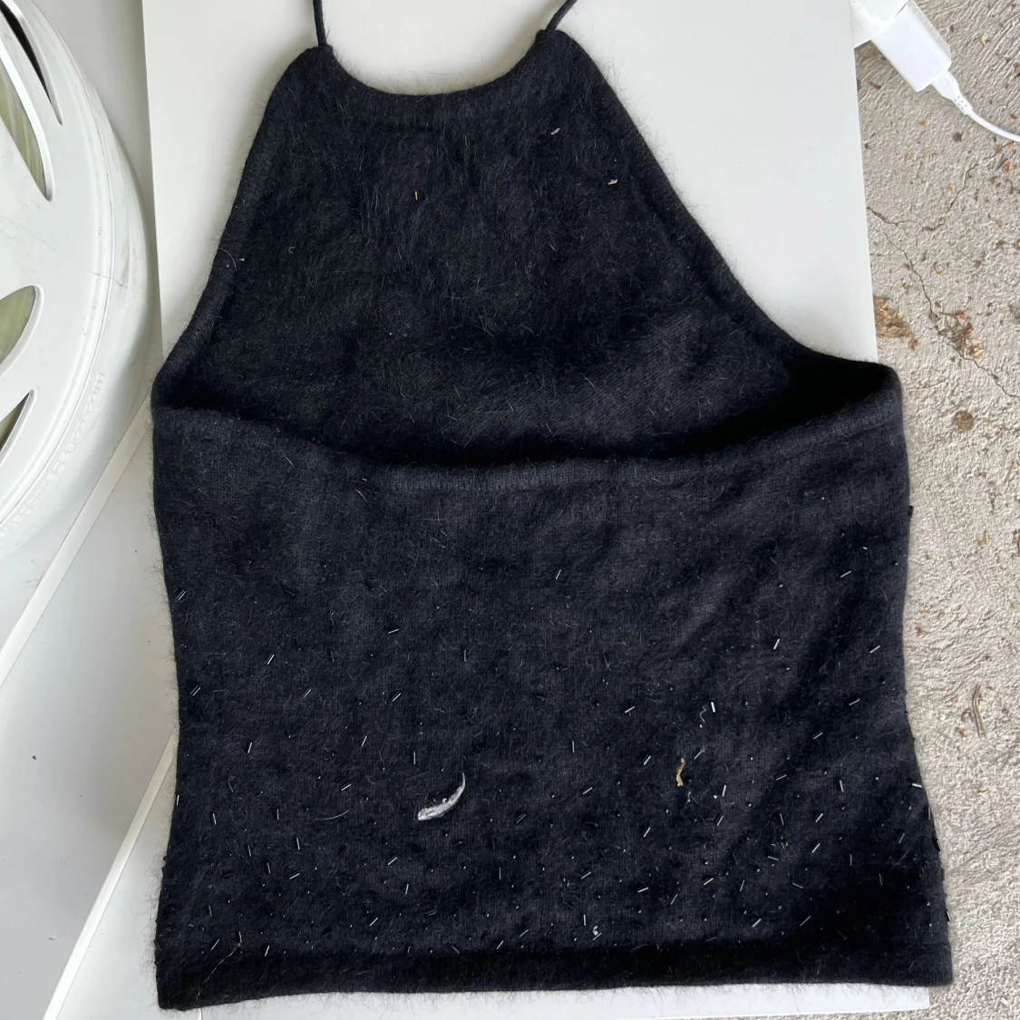 Halterneck topp - 90