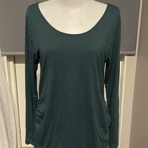 Basic grön/blå tröja  - Använd ett par gånger och urringad. 