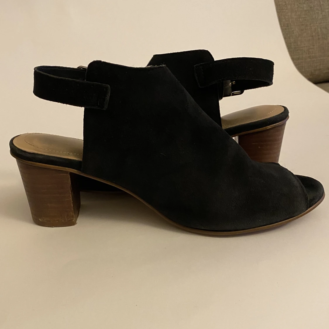 Låga klackar i mocka - 91