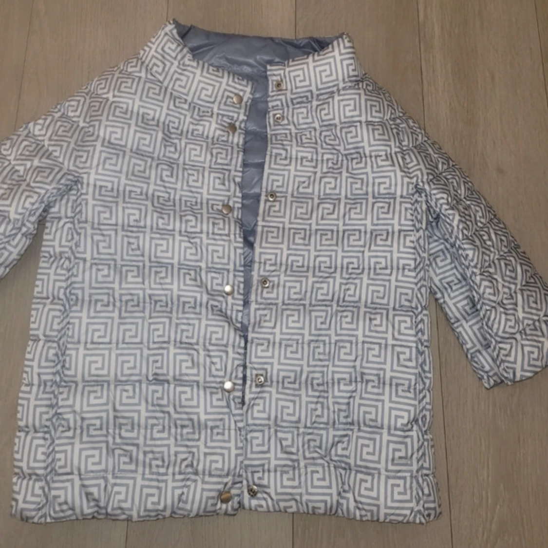 Trekvartsärmad Jacka ljusblå - 90