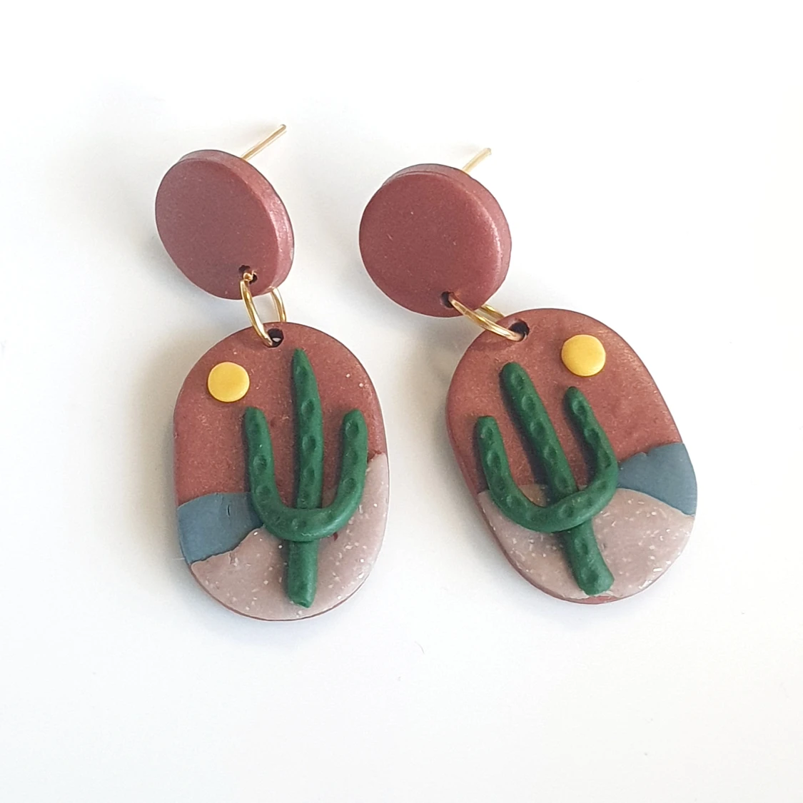 Handgjorda örhängen earrings - 90