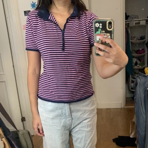 Randig - Rosa marinblå randiga tröja💗💓💗💓