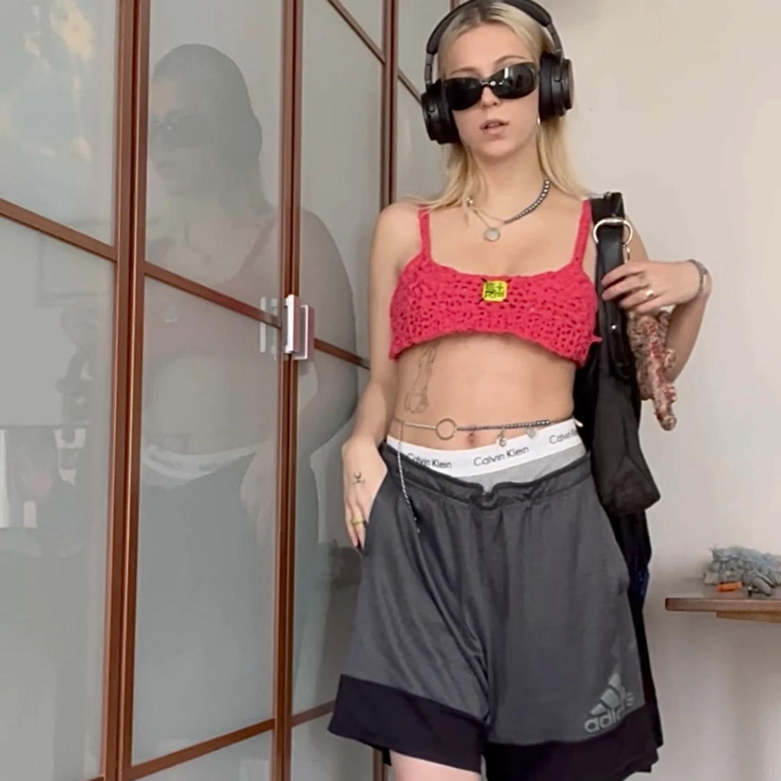 Upcycled crochet topđâ»ïž