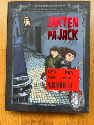 Samlingsvolym Jakten på Jack - Helt ny bok som jag köpte på bokrean igår 2023