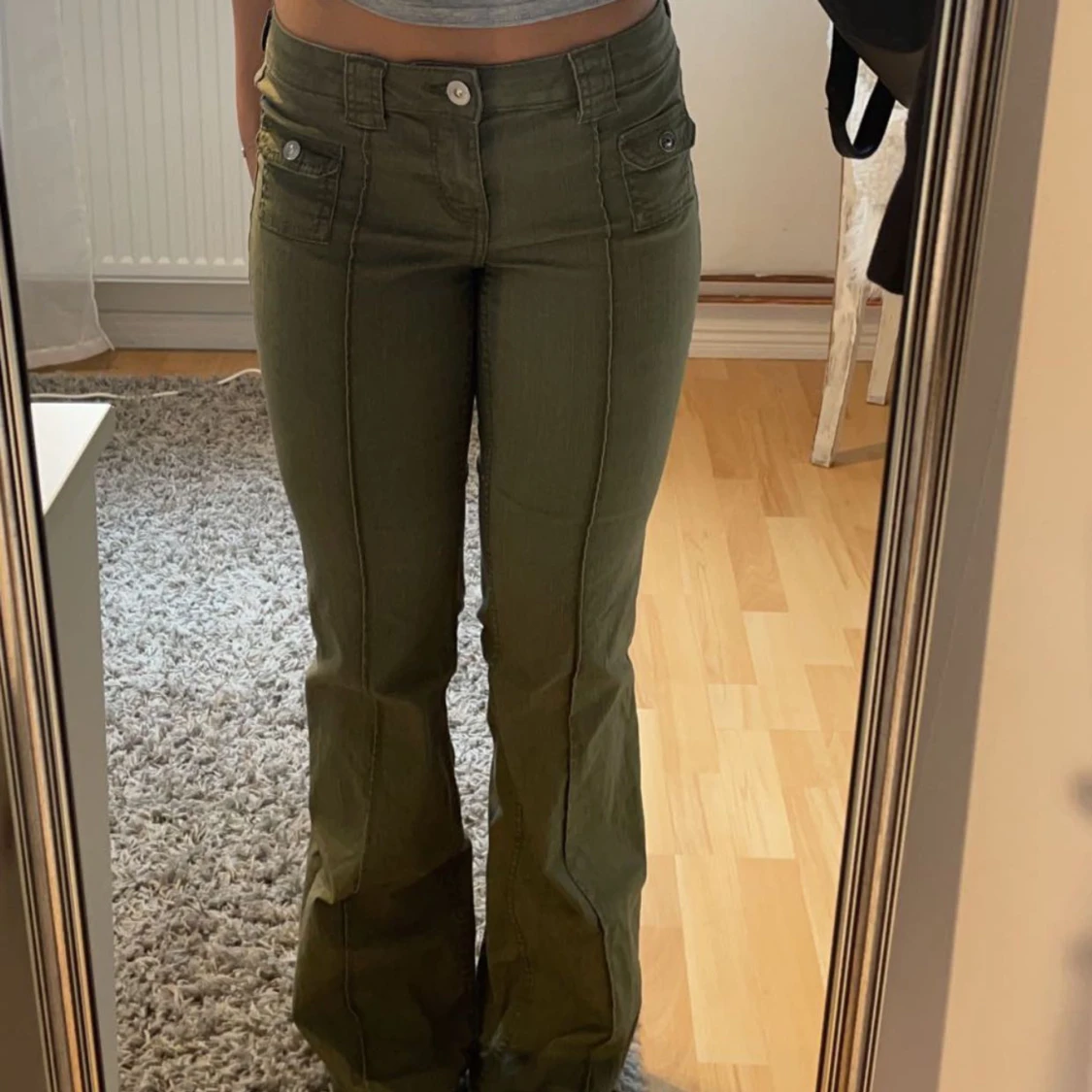 Gröna H&M byxor - 90