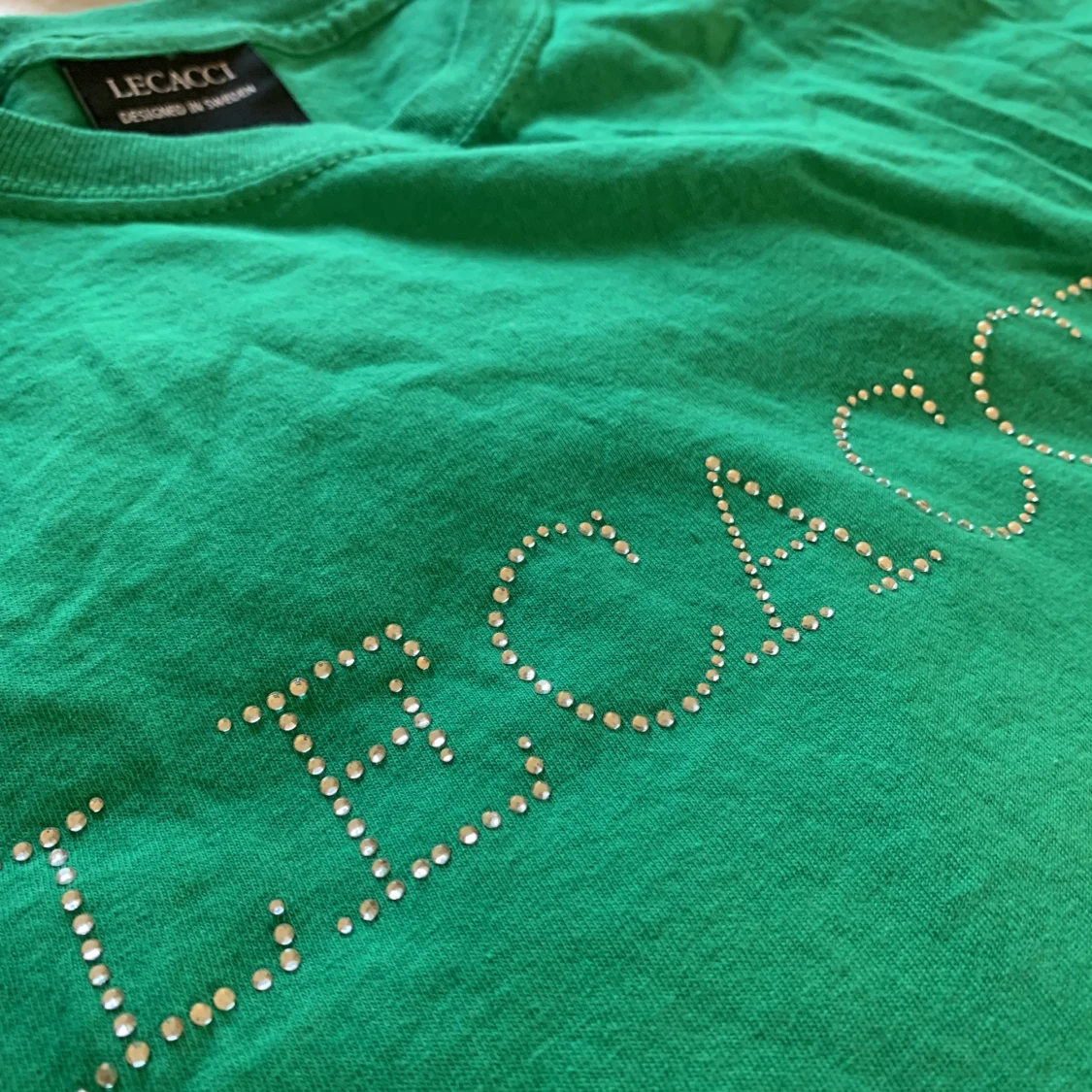 Grön lecacci t-shirt - 90