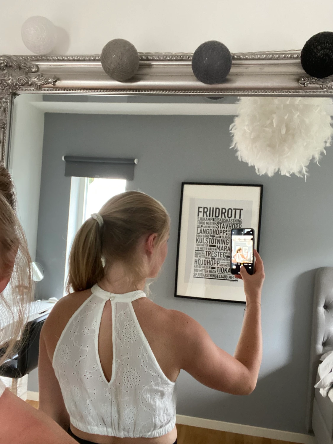 Halterneck topp - 90