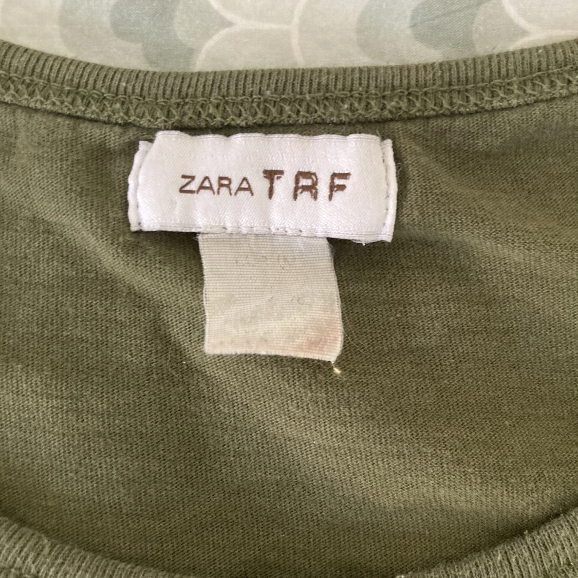 Olivgrön vintage topp - 90