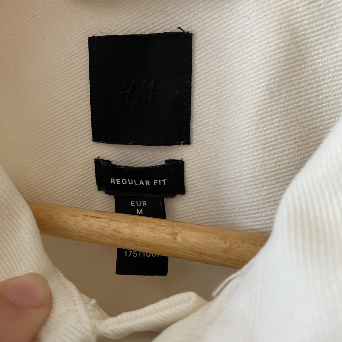 Creme färgad jeansjacka - 90