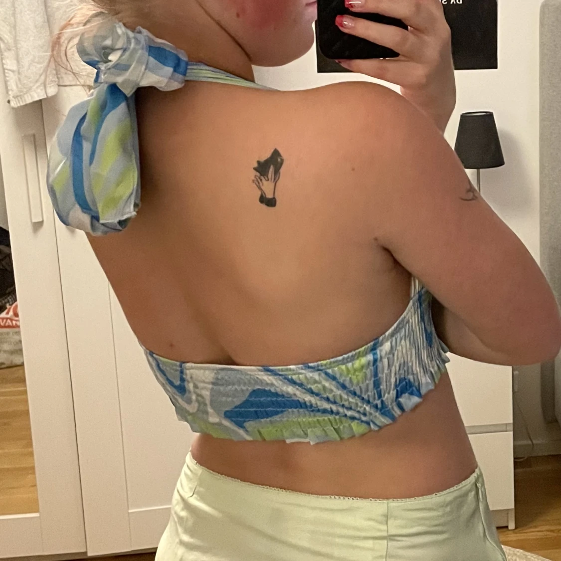 somrig halterneck topp - 91