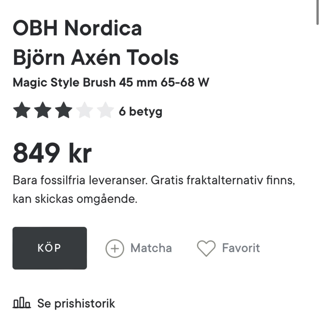 Björn Axén Magic Style Brush - 91