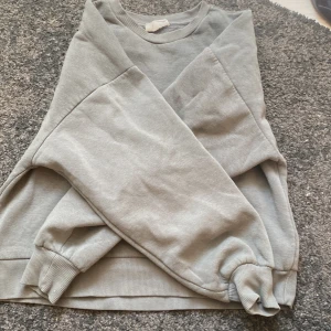 Grå hoddie  - Fin och snygg grå hoddie med en liten vit fläck men inget som man tänker på ! Storlek xxs