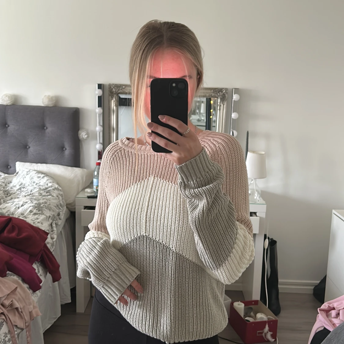 Stickad tröja  - 91