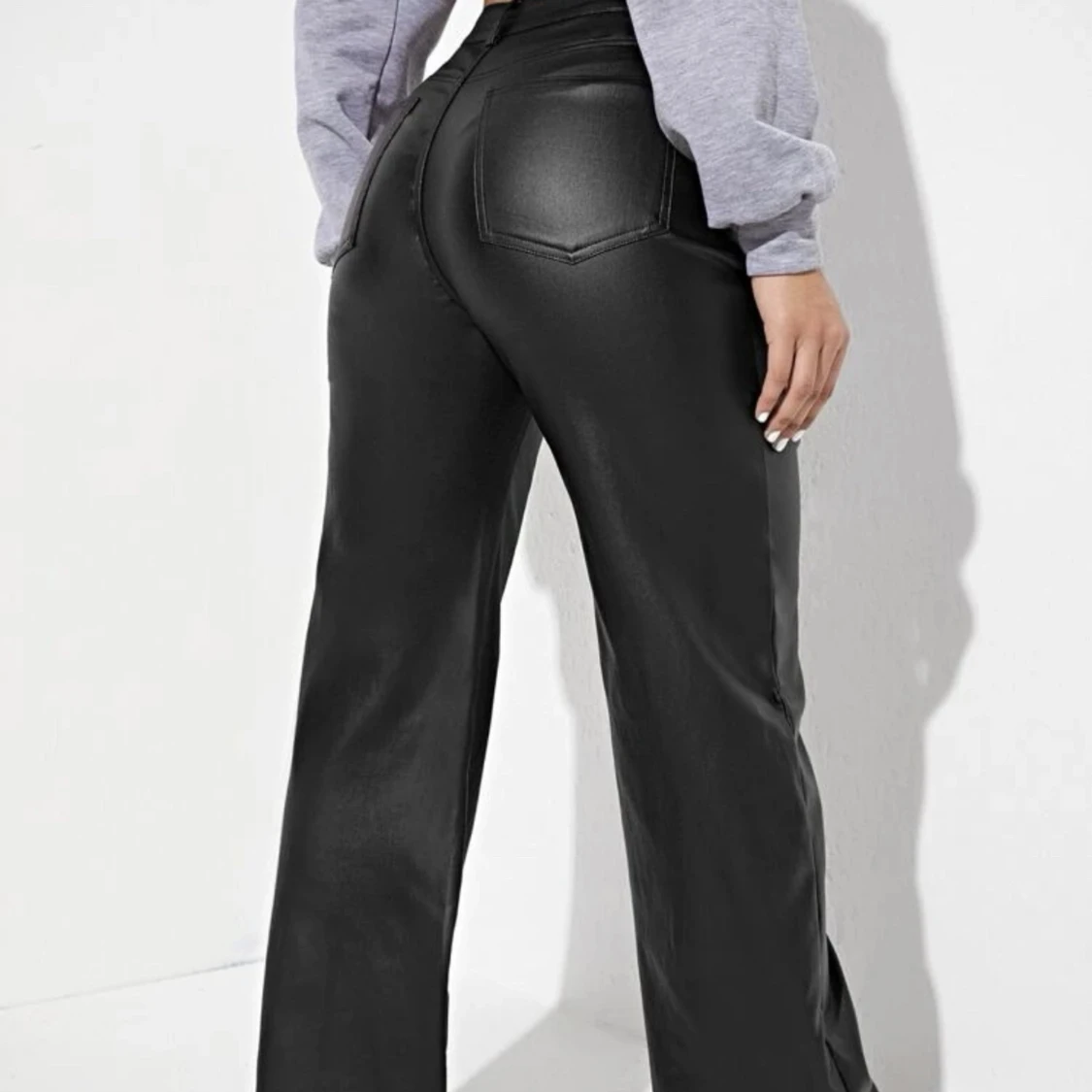 Bootcut skinbyxor - 90