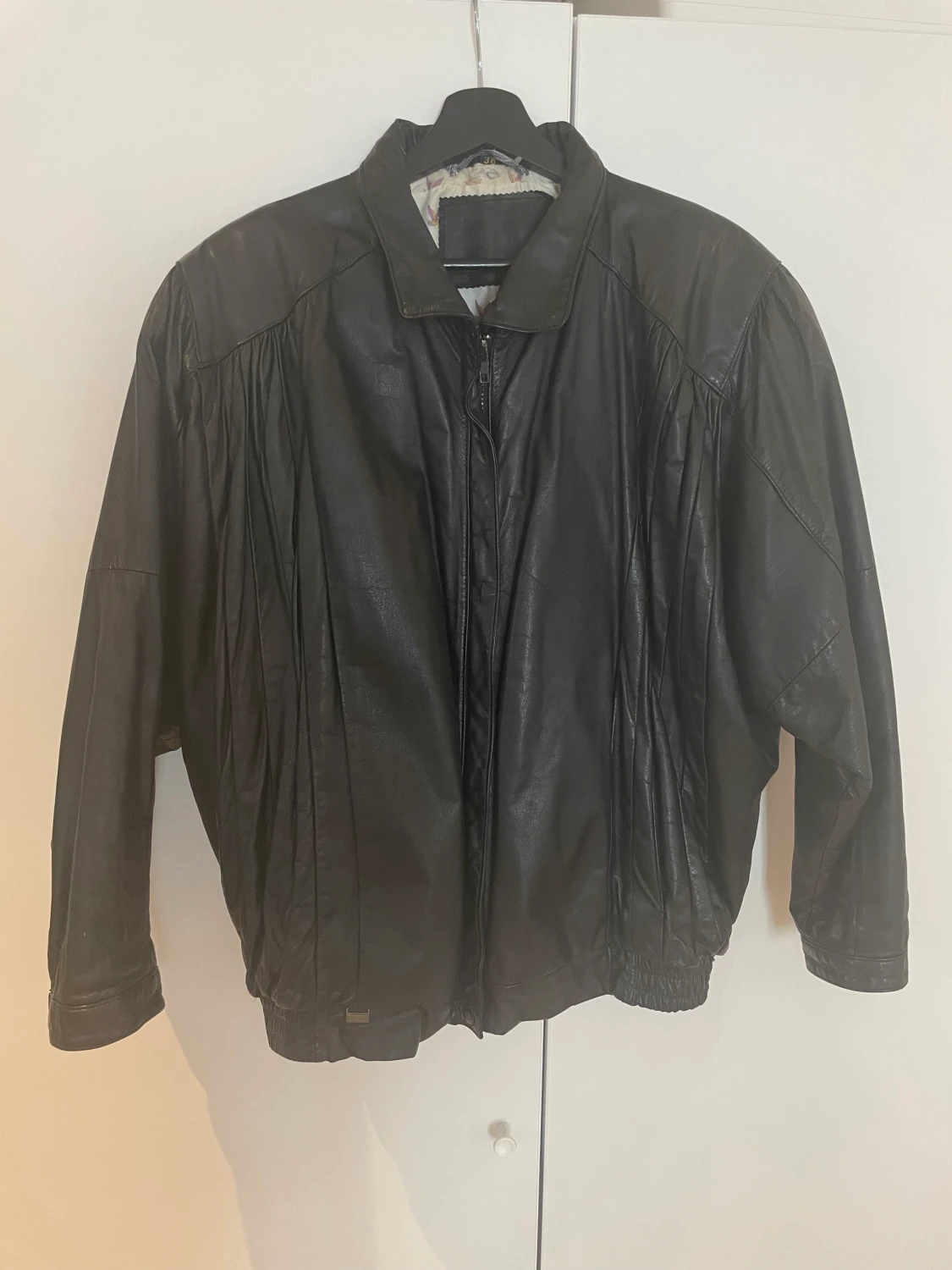 Vintage skinnjacka - 90