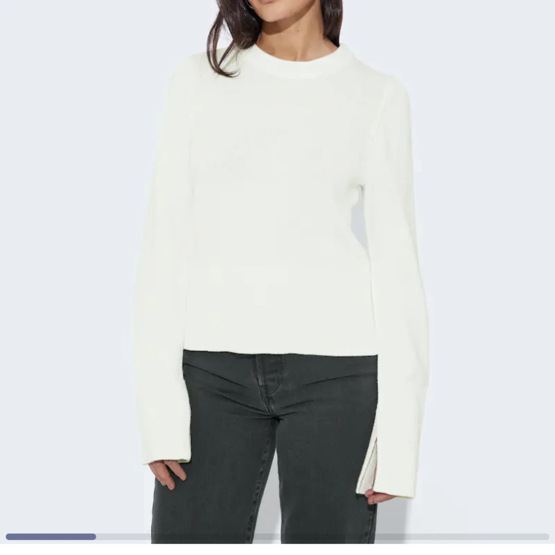 Tröja med slits  - 90