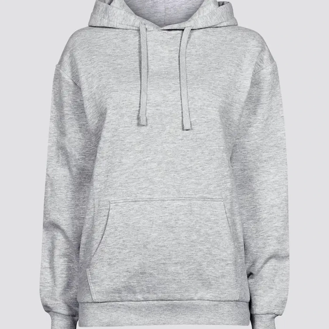 Grå hoodie