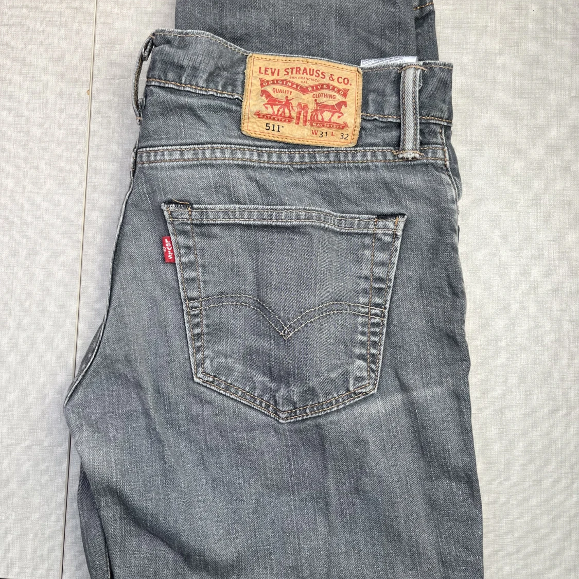 Oanvända vintage Levis jeans 
