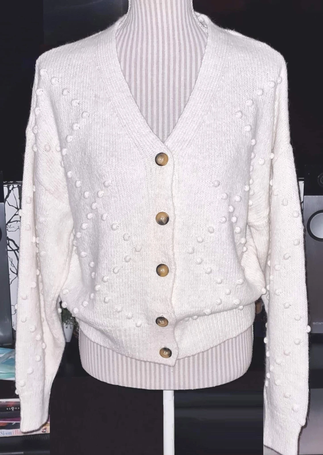 Vintage kofta i fint skick Stl L