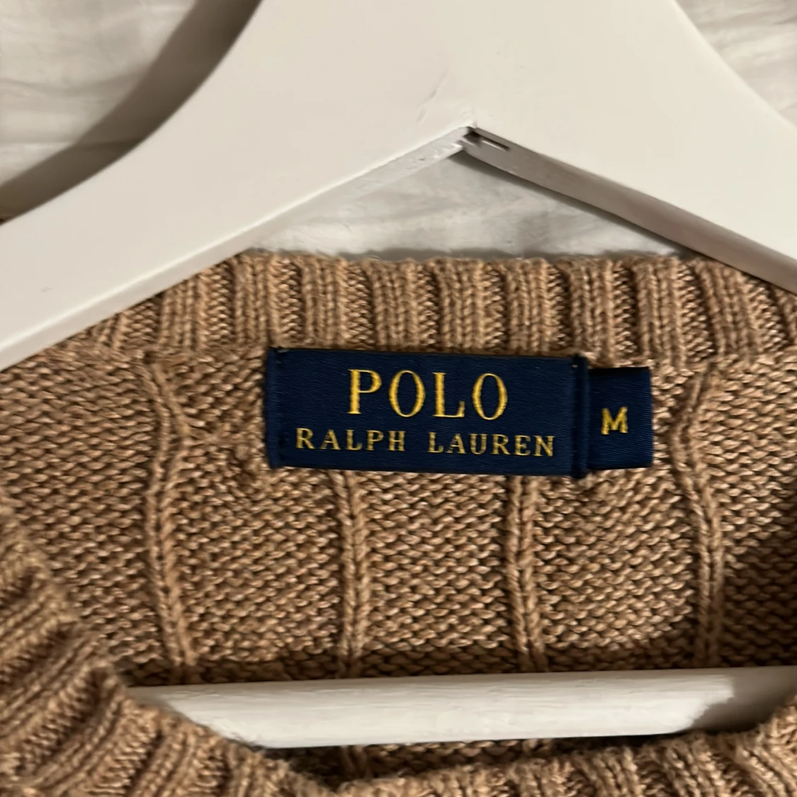 Raulph lauren kabelstickad sweatshirt - 91