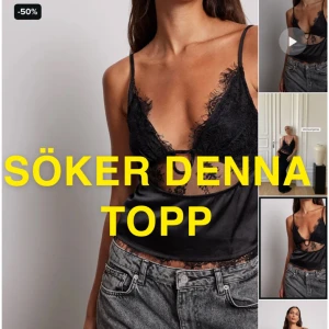 NAKD TOPP SÖKES - Söker denna toppen från NAKD. Hör av dig om du säljer storlek mellan xs-m 
