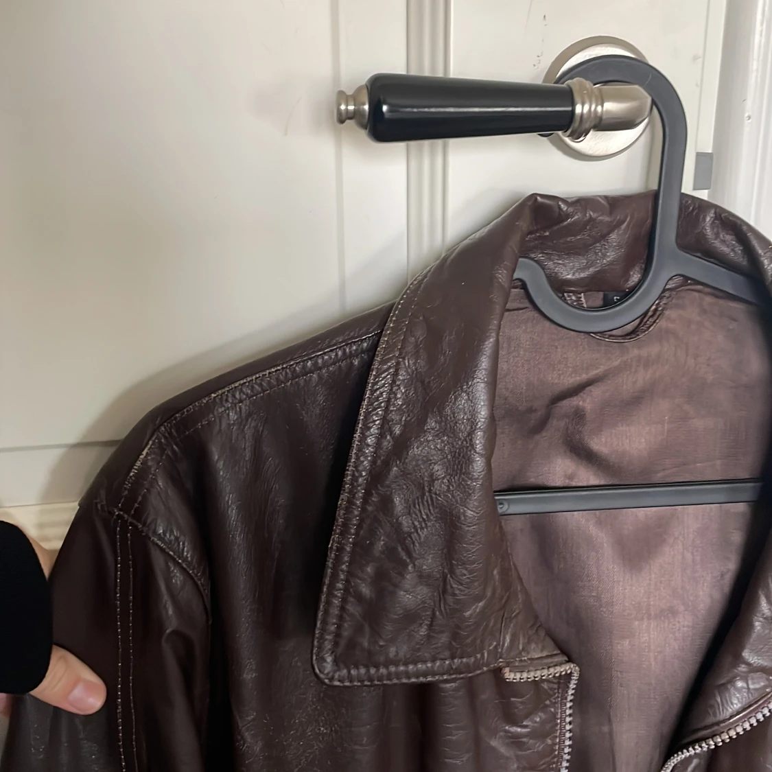 Läderjacka - 91