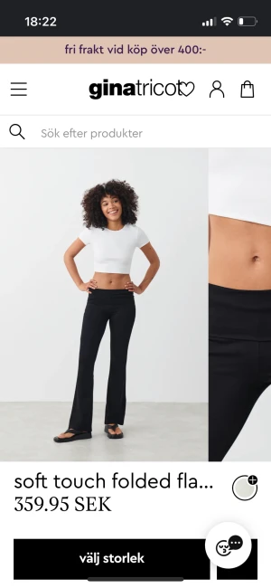 Gina yoga pants - Gina soft touch yoga pants. Använda 1 gång. Strl S men stretchigt material så passar M.