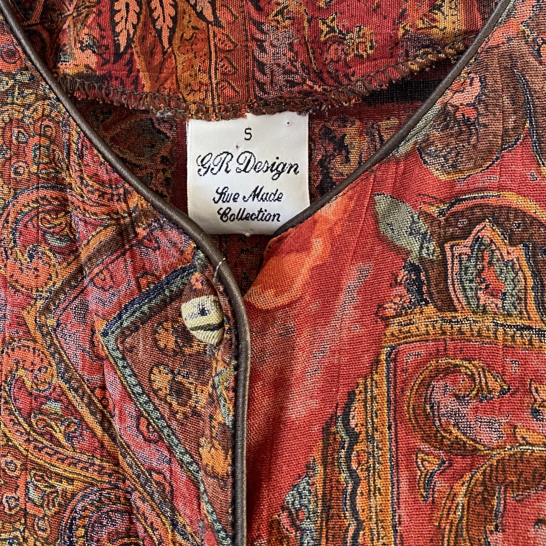 Lång oversized vintageklänning - 91