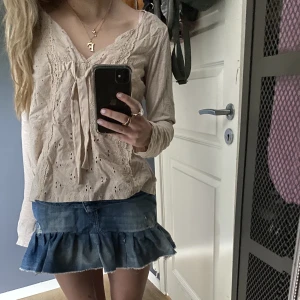 Oddmolly blus - Super fin beige oddmolly blus 