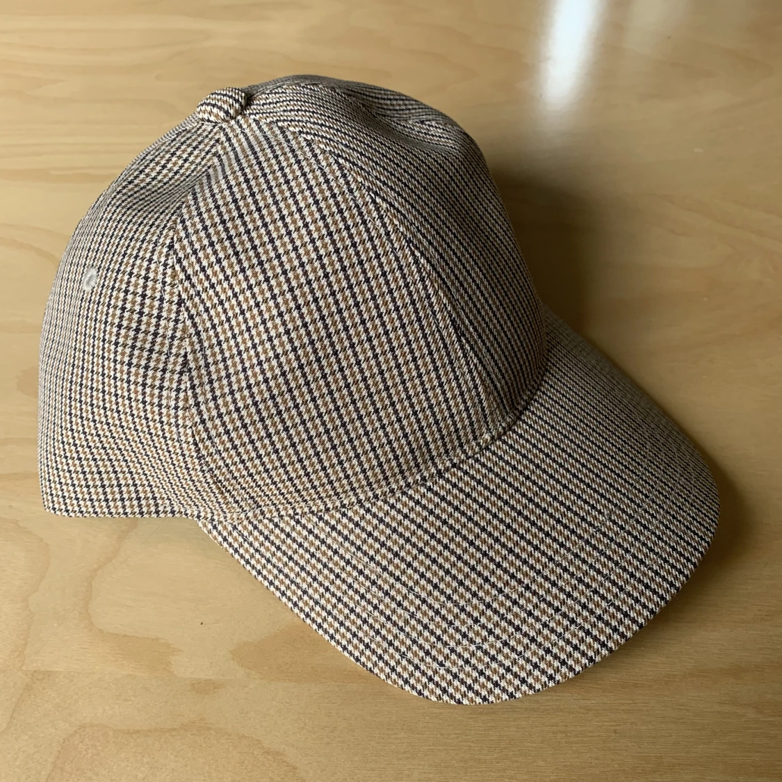 A.P.C Charlie Houndstooth Keps