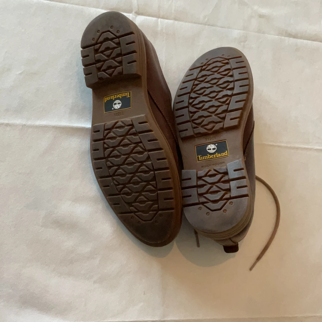 Timberland bruna läderskor till salu: 41 - 91