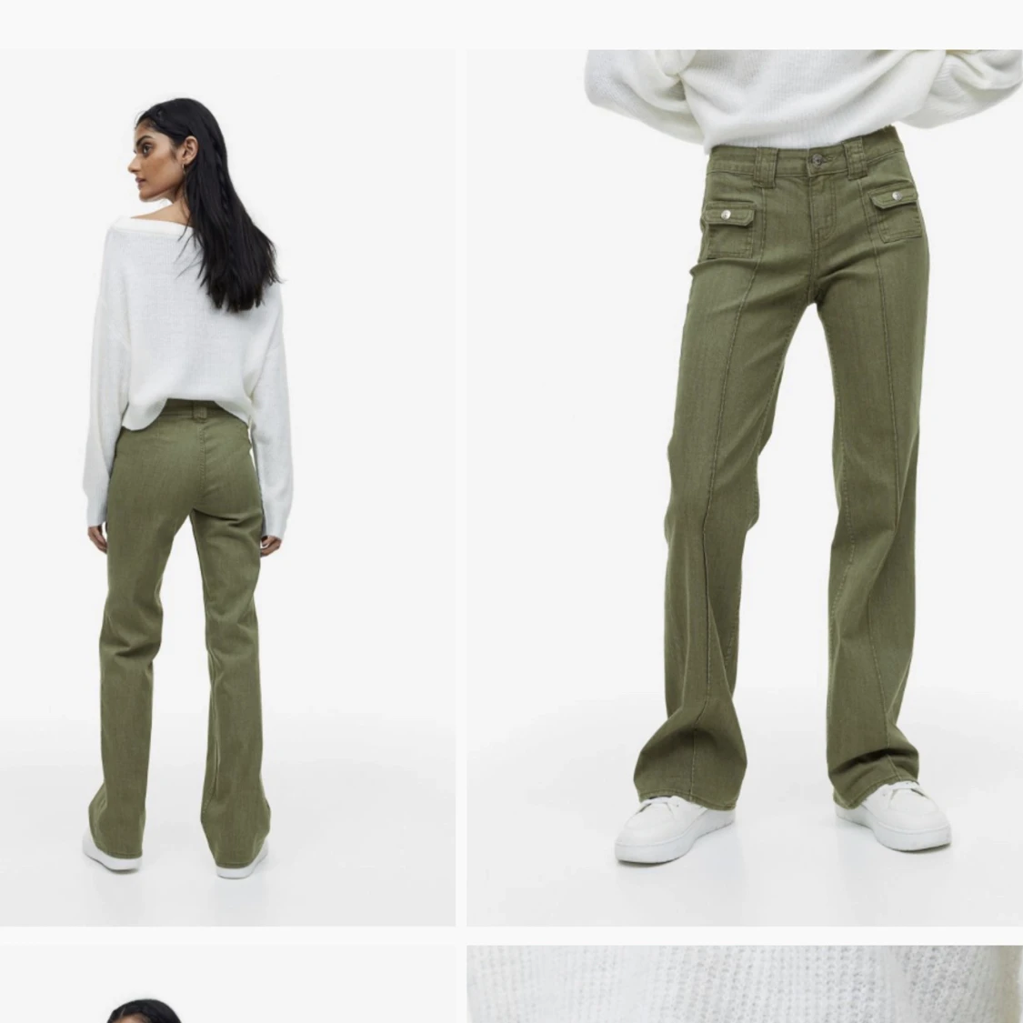 Gröna hm byxor  - 90