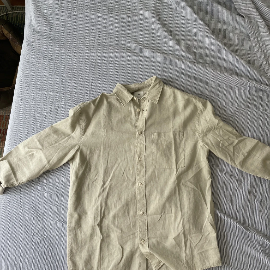 Oversized linneskjorta