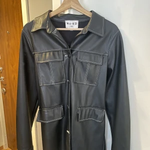 Faux leather jacket  - Sparsamt använd, fint skick