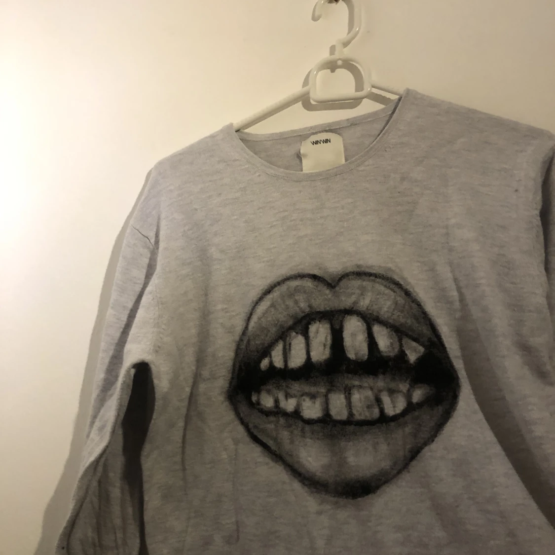 mun printed tröja!!