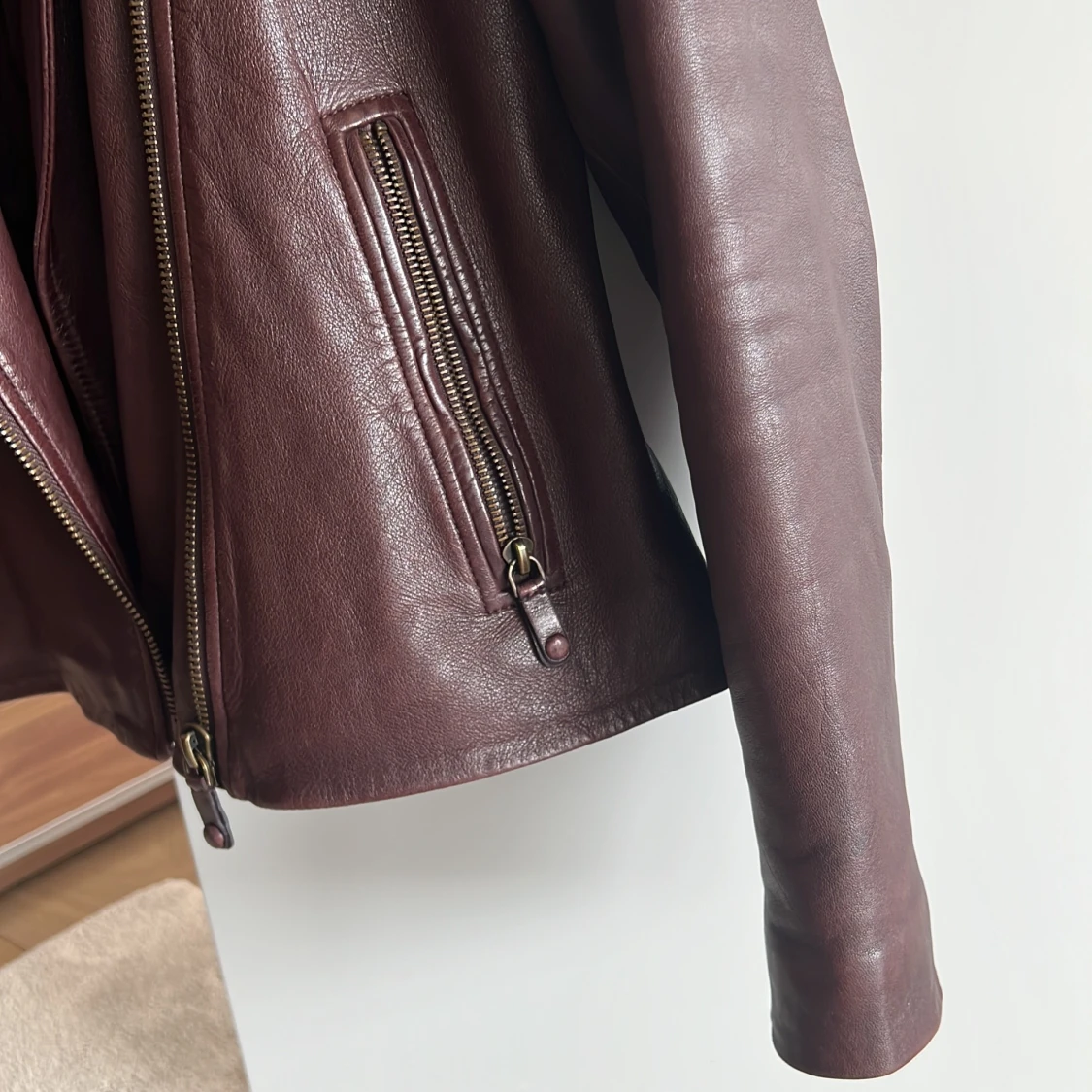 Massimo Dutti leather jacket - 91