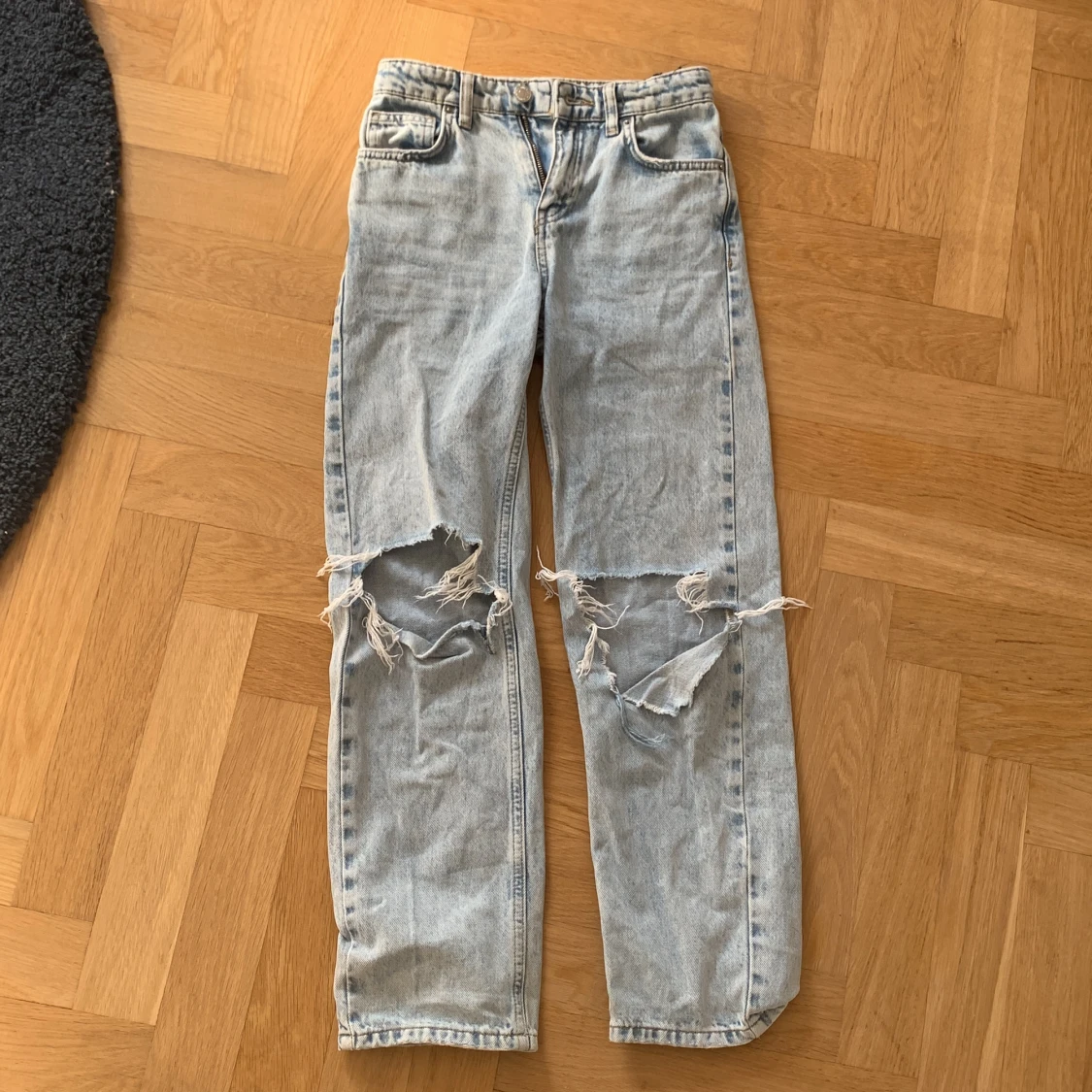 Ljusblåa Jeans