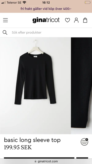 Svart tajt långärmad tröja  - Jag har använt den några gånger och nypris 200 kr och frakt 50 kr . Om man är intresserad så kan jag skicka fler bilder det gäller alla plagg 