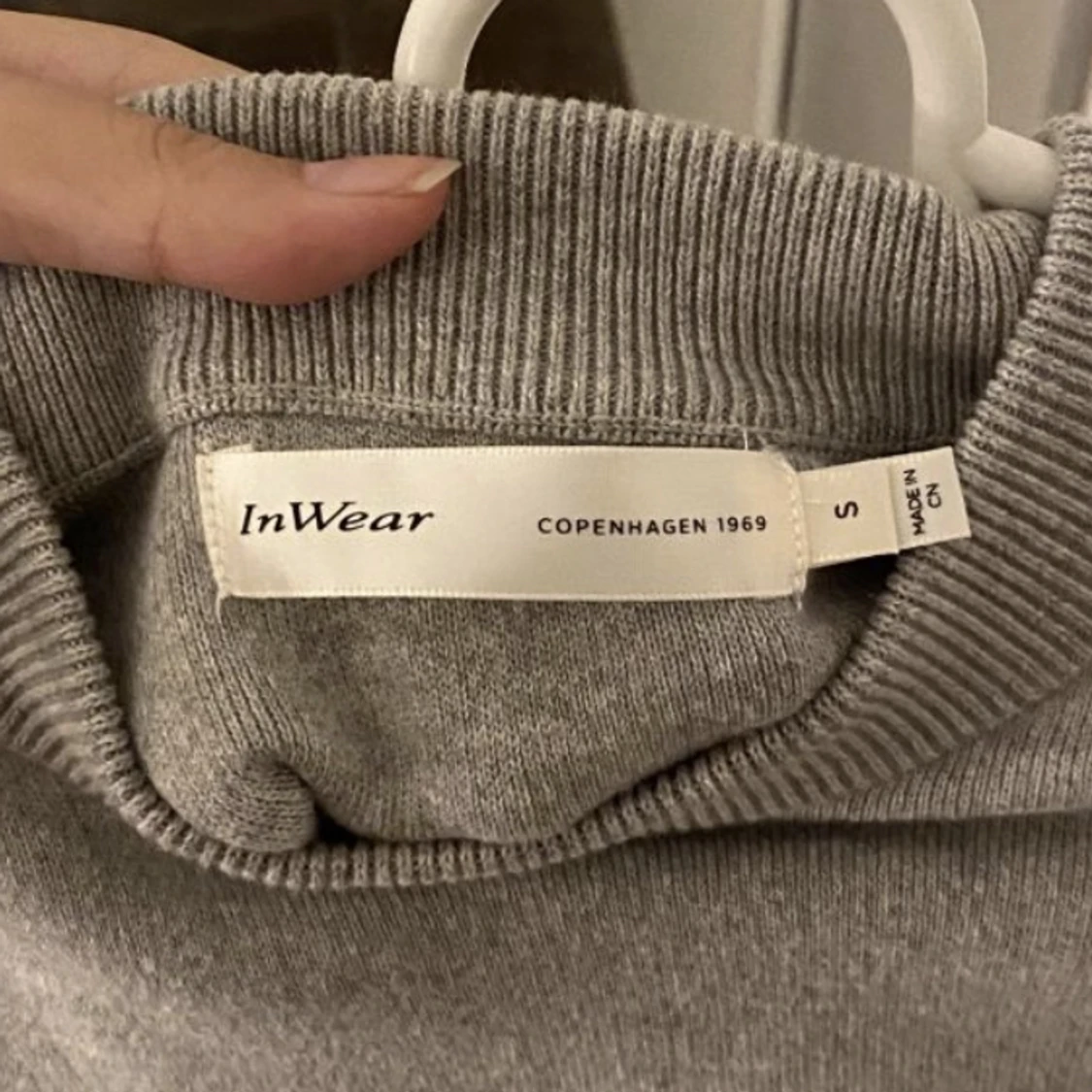 Stickad trekvartsarmäd - 90