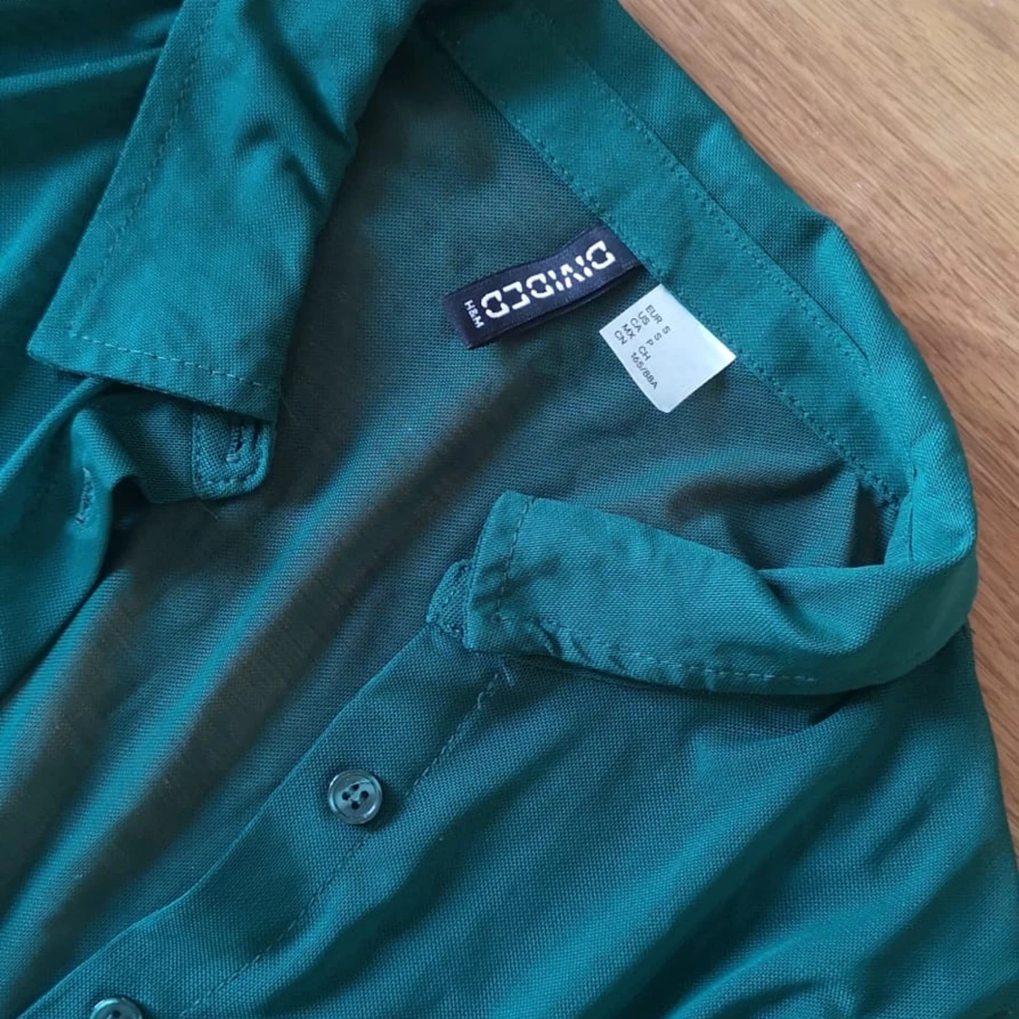 Transparent grön skjorta/kofta - 91